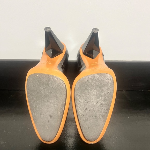 LANVIN PARIS HIGH HEEL ESCARPIN SIZE 38 - Picture 12 of 16